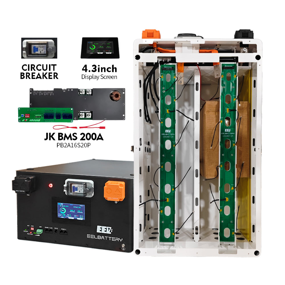 EU Stock Pre-sale | EEL 48V JK V6 DIY Home Energy Storage Battery Box ...
