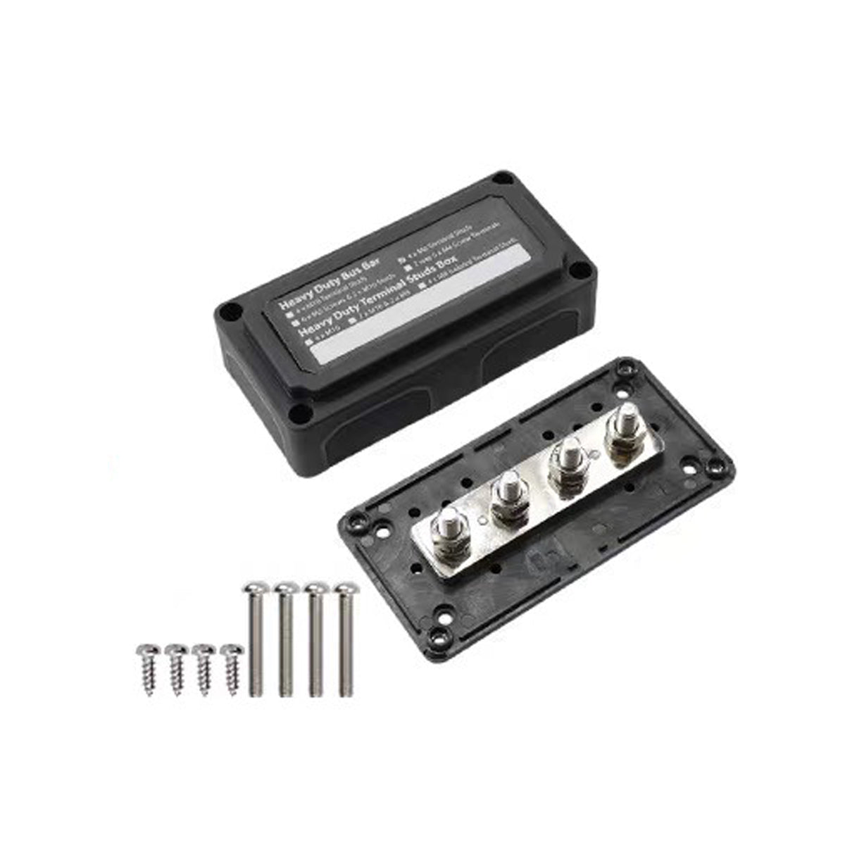 Black busbar box