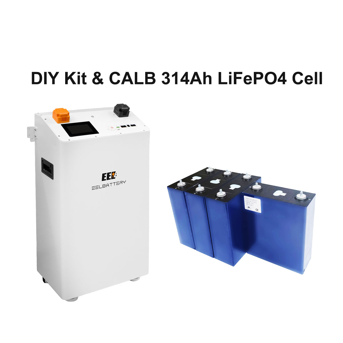 EEL 48V V2 16/17 Kwh DIY Vertical Battery Kit For Home Energy Storage |EU Stock