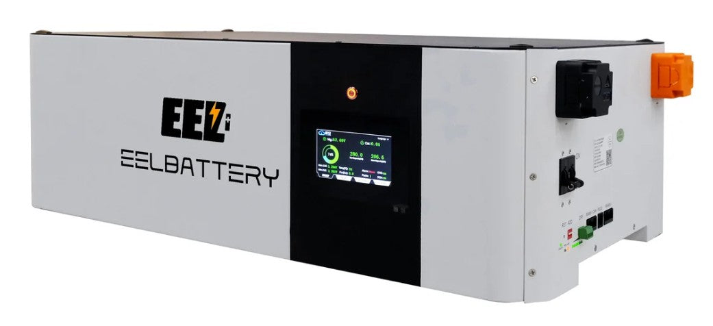EU Stock EEL 48V 16S V6 Pro DIY LiFePO4 Stackable Battery Box Kit With JK 200A V19 BMS,Home Energy Storage System