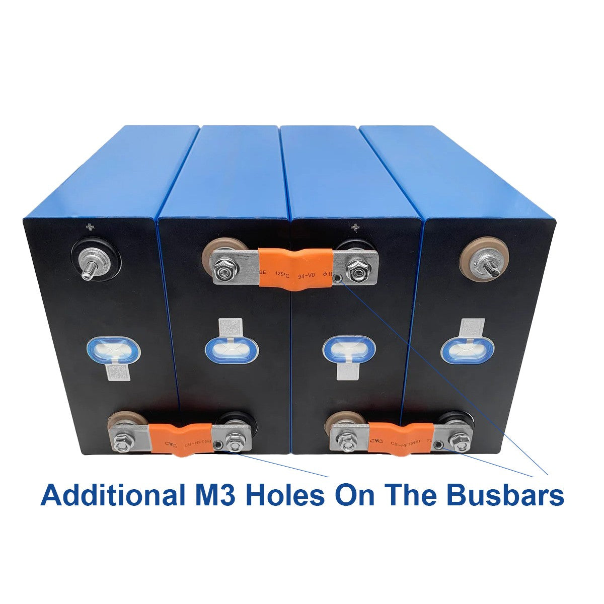 Additionl M3 holes on the busbars