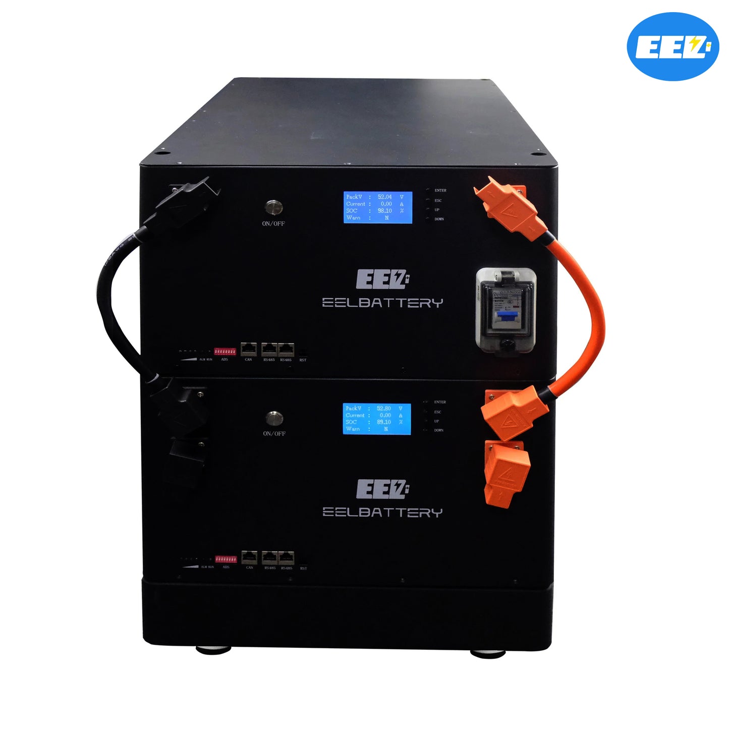EEL 48V 16S V4 DIY Battery Box Kit with 200A Bluetooth BMS For Solar Energy Storage，China Shipping