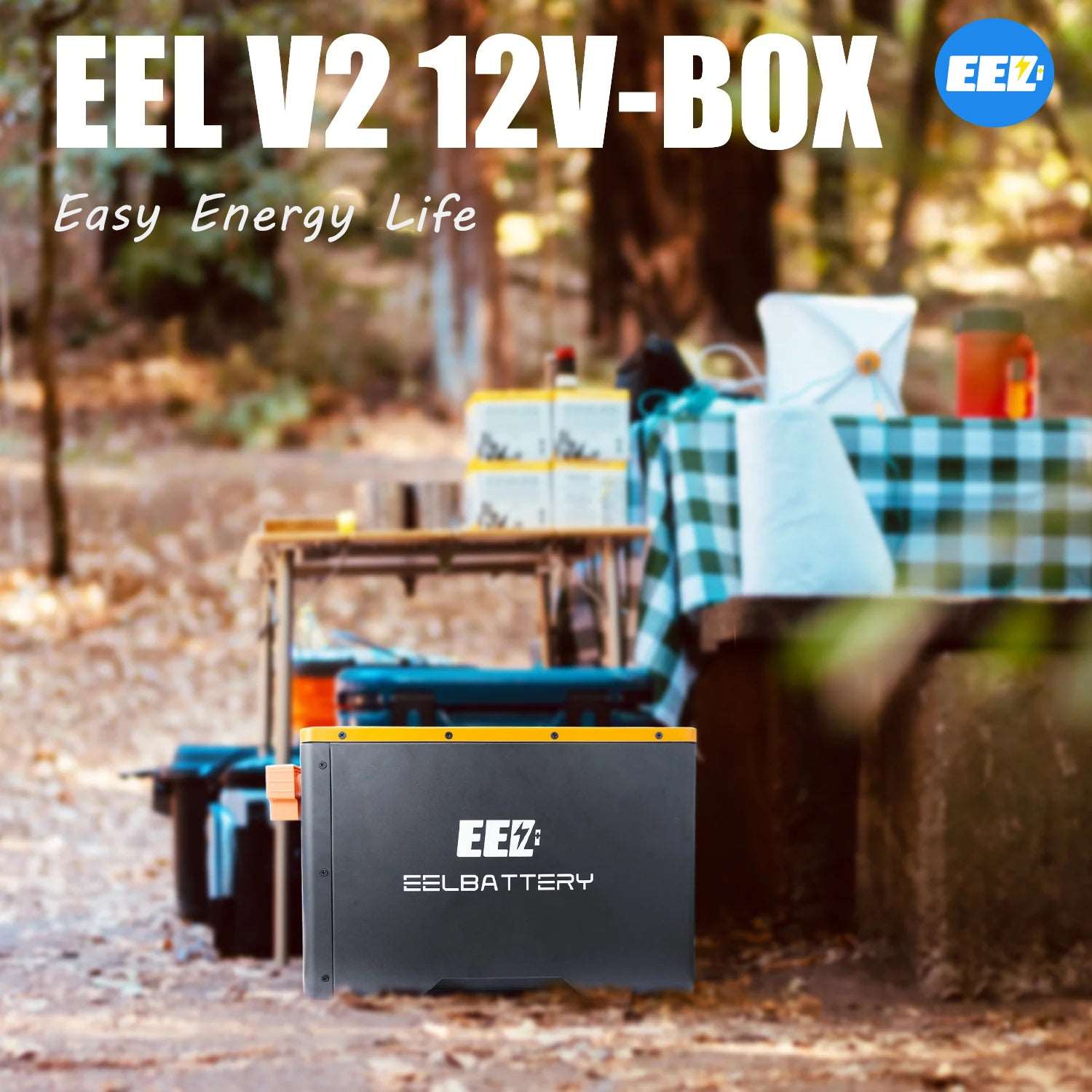 EEL 12V portable high-capacity battery is a good helper for your outdoor travel.