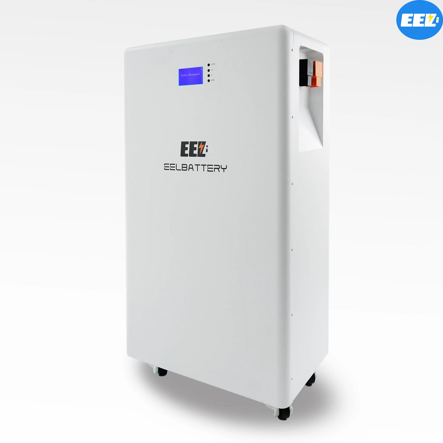 EEL-48V 16S DIY Vertical Battery  Case with 200A Bluetooth EN BMS， for solar Energy Storage,EU stock