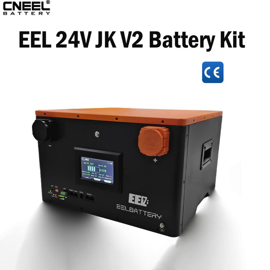 EEL 24V V2DIY battery kit with JK inverter BMS,suitable for home energy storage,can be connected with inverters,China stock available.