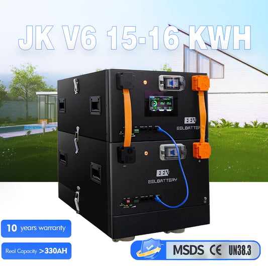 EEL 10 kWh 15 kWh Off-Grid-System bis zu 225 kWh Home Energy Storage Server Rack Lifepo4 48 V 280 Ah Batterie Batterie 16S 200 A BMS Camping Power Bank