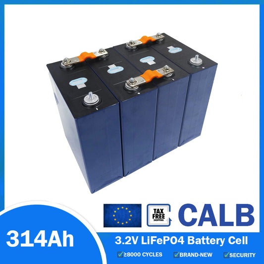 4PCS CALB 3.2V 314Ah Prismatic LiFePO4 Battery Cell For Solar Energy Storage System | EU Stock Pre-sale