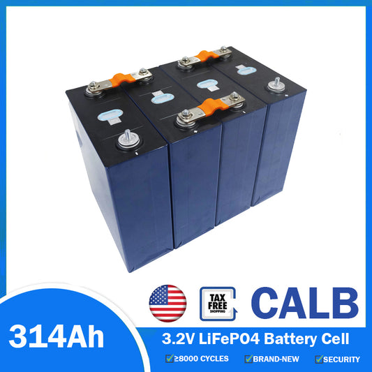 4PCS CALB 314Ah prismatic battery cells for energy storage system,USA stock available.