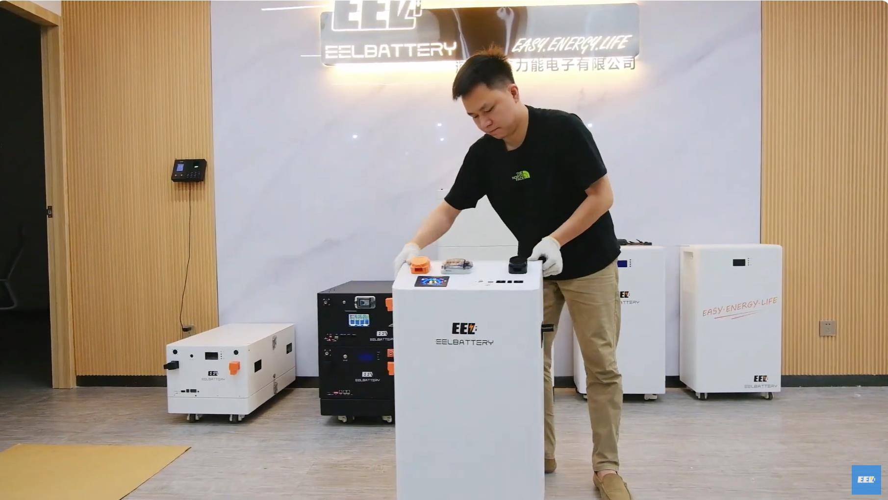 Process of assembling the EEL 48V 16S DIY JK  Vertical battery box