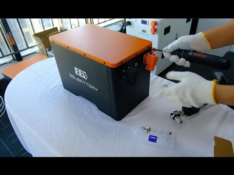 Assemble the EEL 12V JK battery box step by step to make it a power bank that can store 4kwh of electricity.