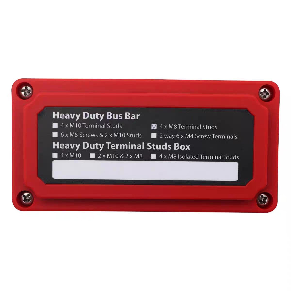 Specification of the busbar box